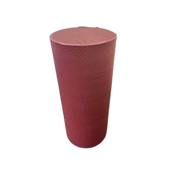 Capa Cilindro Alto - Rose com Strass